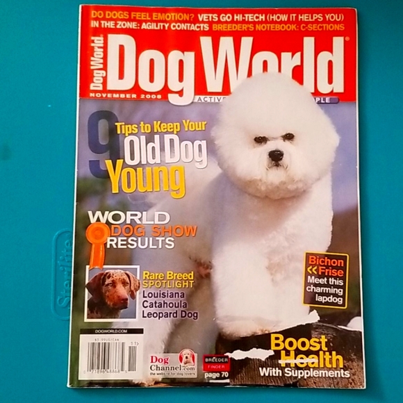 Dog World Dog Lot Of 4 Dog World Magazines Poshmark